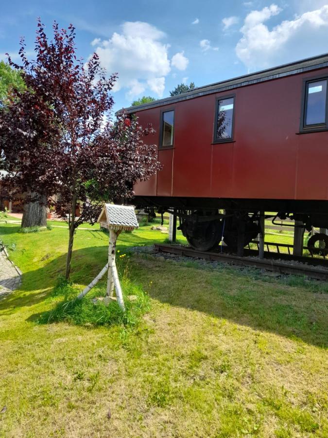 Eisenbahnromantik Im Urlaub Heinsdorfergrund エクステリア 写真