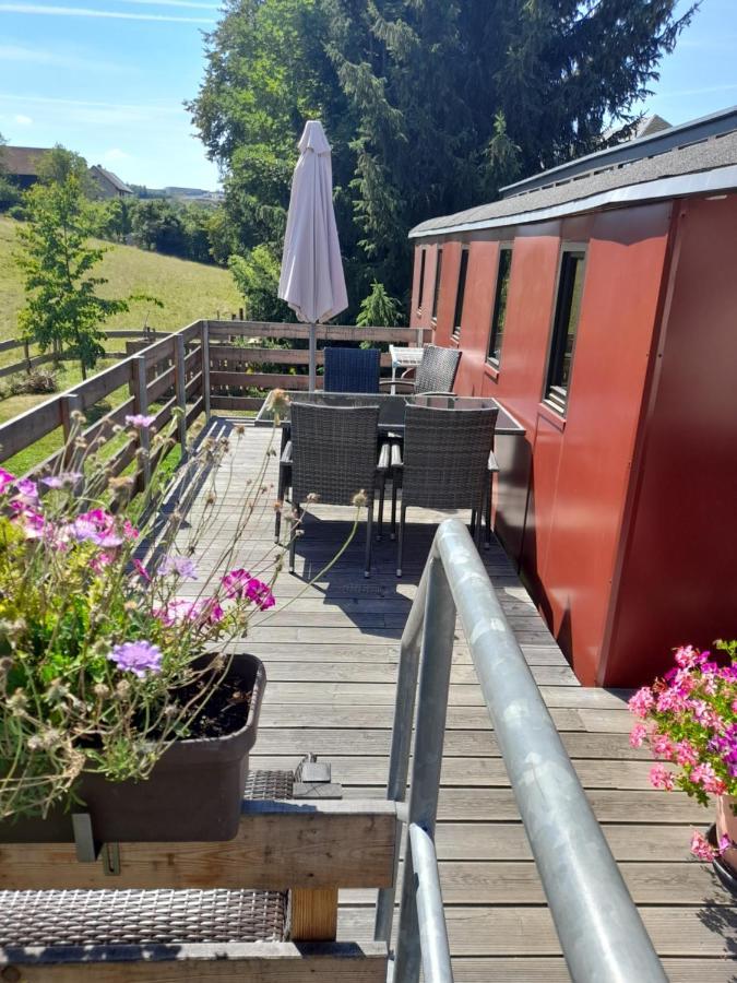 Eisenbahnromantik Im Urlaub Heinsdorfergrund エクステリア 写真